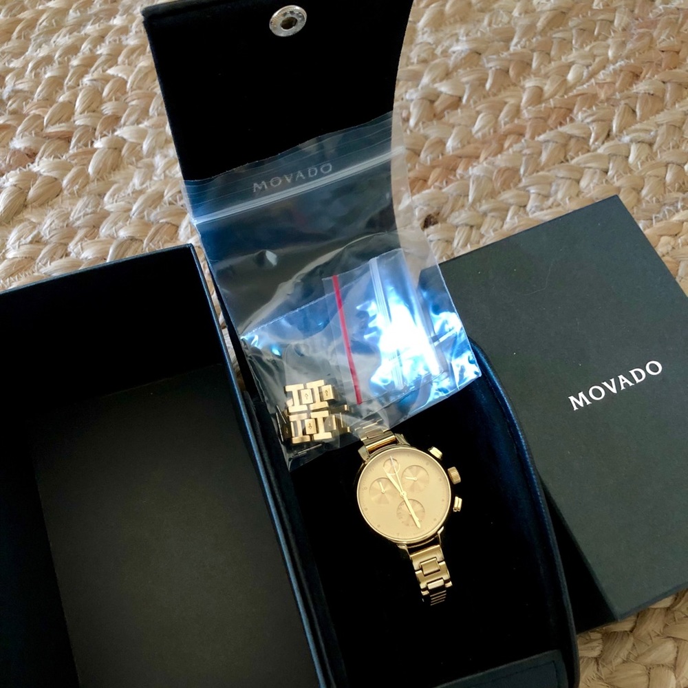 Movado Bold Women's 34mm Chronograph Watch!